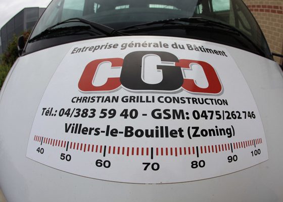 Camionnette Grilli Construction